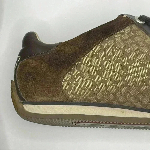 Signature C Coach 1941 Marcy Sneakers Size 7 - Picture 9 of 15